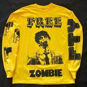 FAULTY Free Zombie logo long sleeve t-shirt.